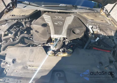 2018 Infiniti Q50 3.0T Luxe z USA, uszkodzony, nr VIN JN1EV7AP8JM355183